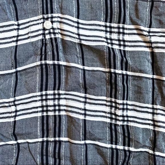 NWOT • Lucky Brand • Gathered-Yoke Button Down Top - Picture 6 of 8